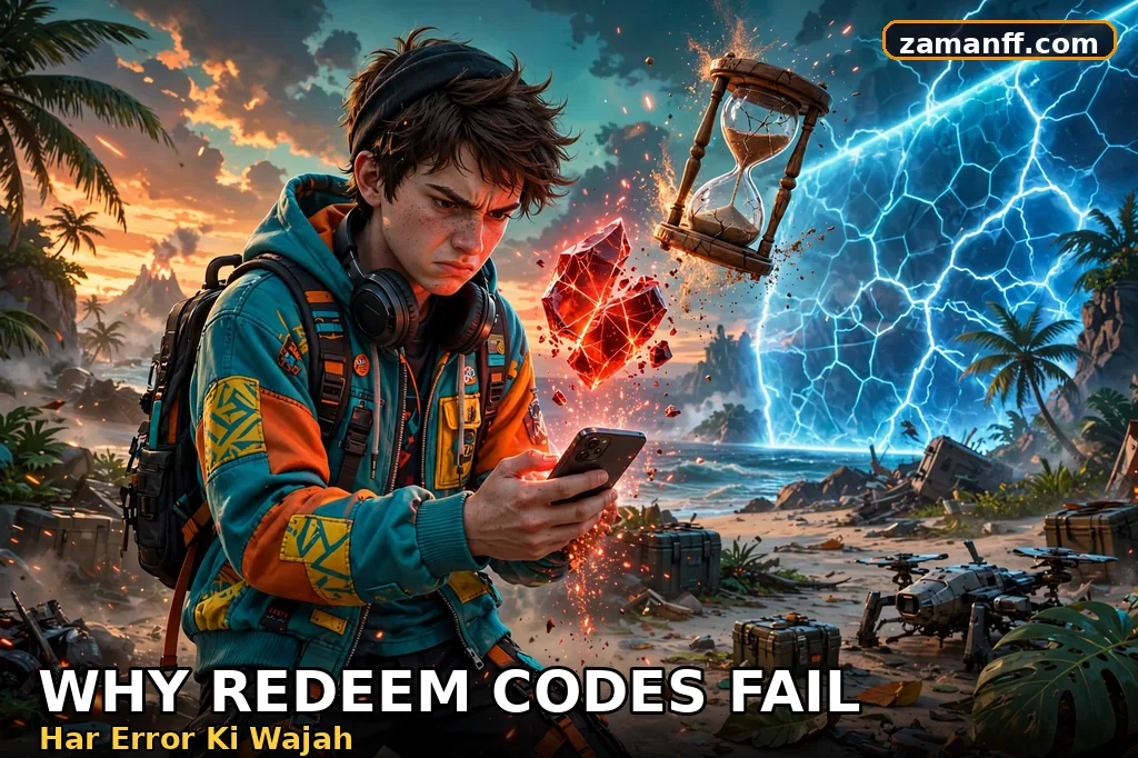 Player facing redeem code errors like expiry and region restriction