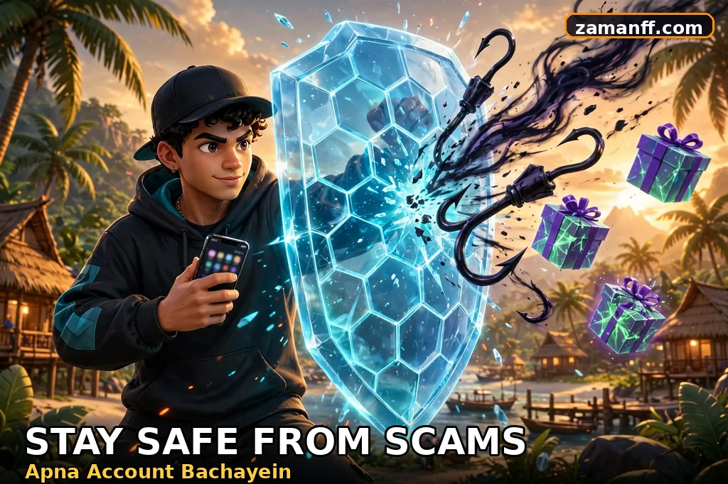 Shield protecting game rewards from phishing and scam websites