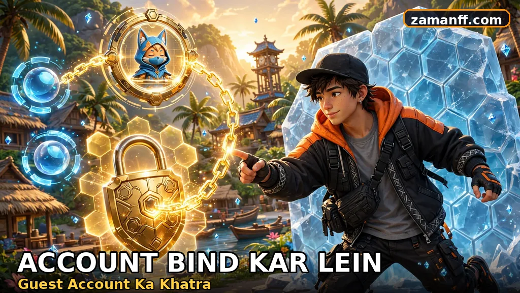 Linking a game account to protect it with a login