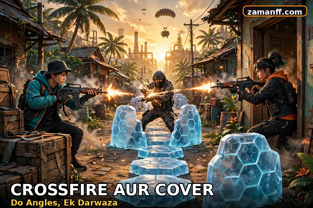 Ek darwaze par do angles se crossfire aur Gloo Wall stepping cover